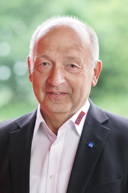 Herr Gerhard Stahl Porträt Herr Gerhard Stahl